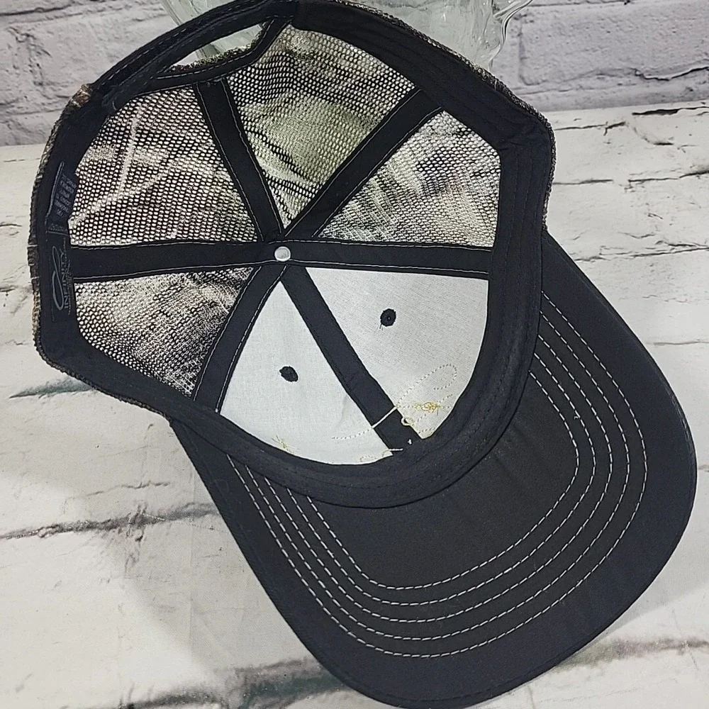 Ford Hat Womens OSFM Camo Adjustable Gold Glitter Brand Advertising Ball Cap